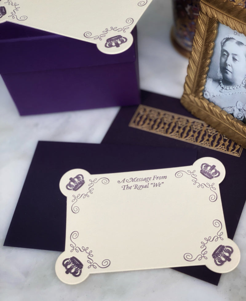 Royal We Stationery