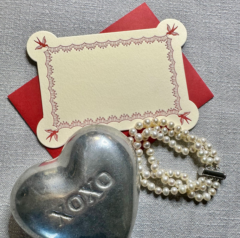Hearts Stationery