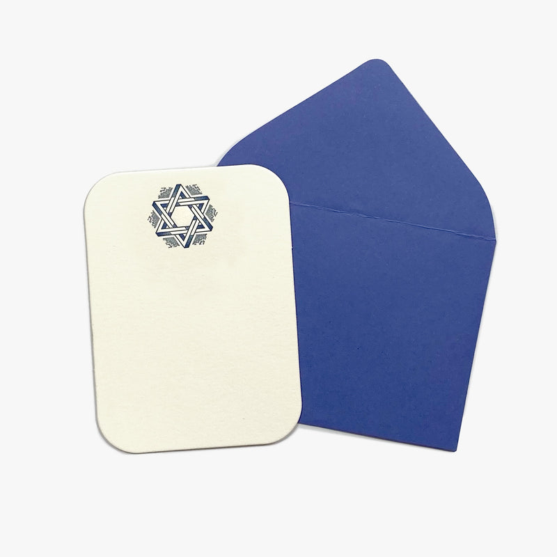 Star of David Petite Cards