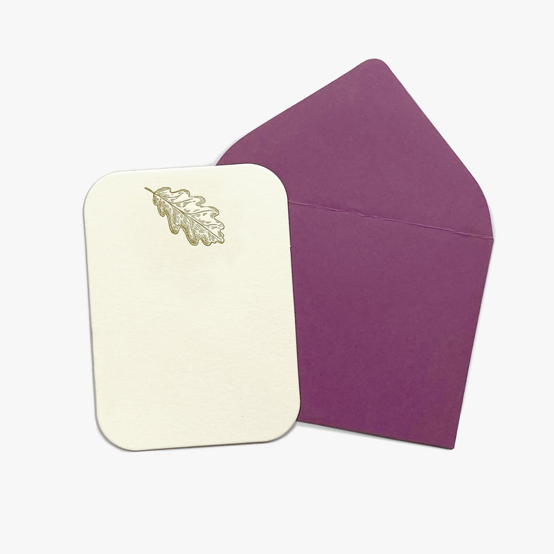 Oak Leaf Petite Cards