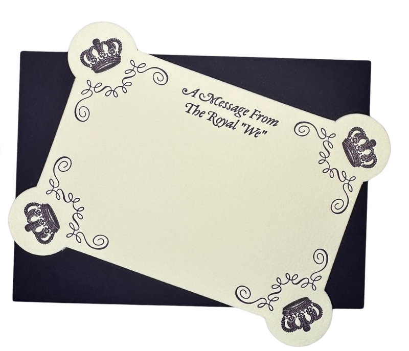 Royal We Stationery