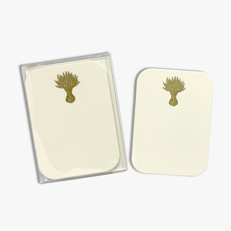 Petite Letterpress Note Cards