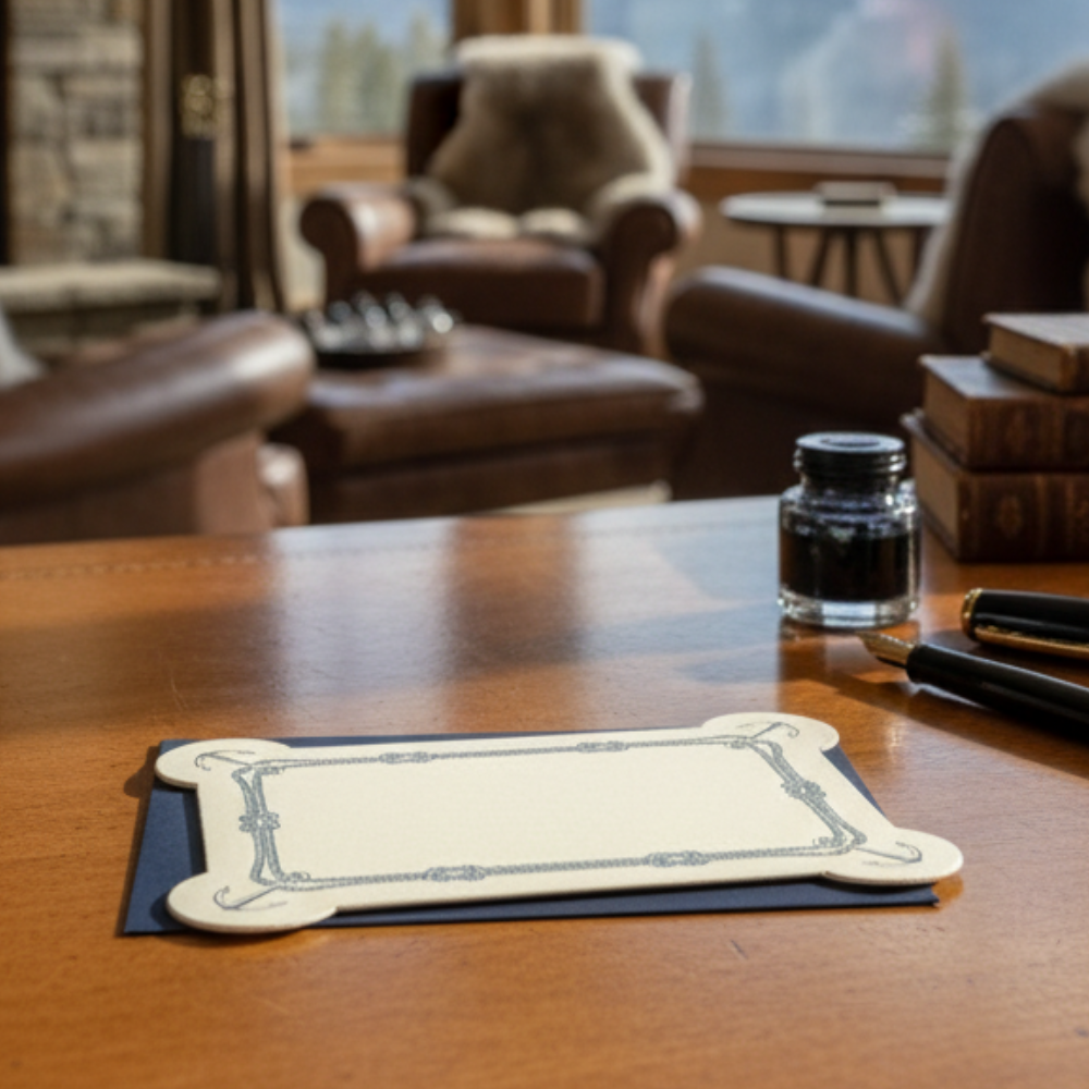 Letterpress Note Card & Envelope Set