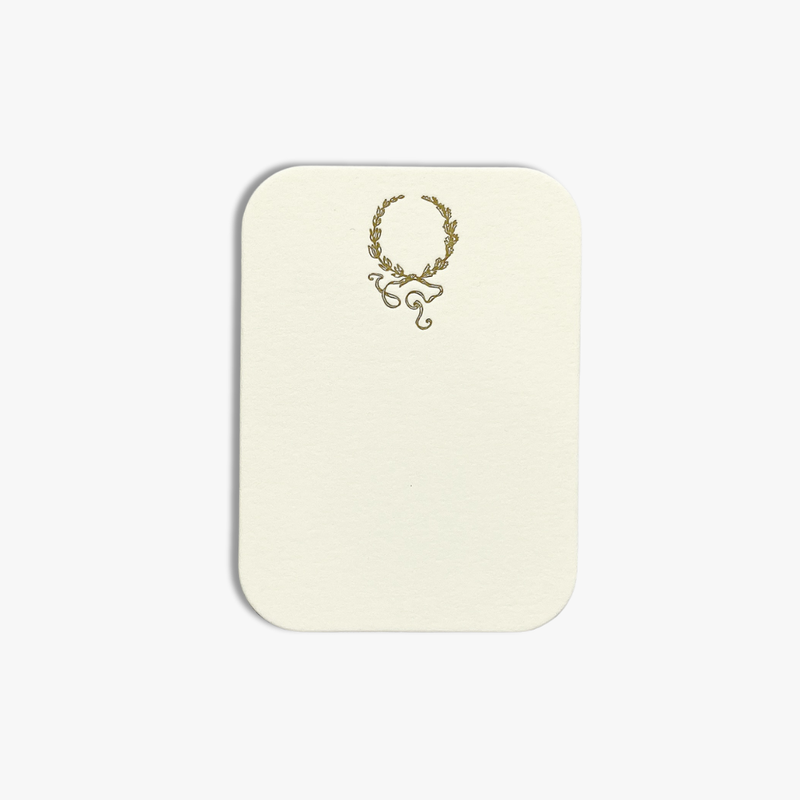 Petite Letterpress Note Cards