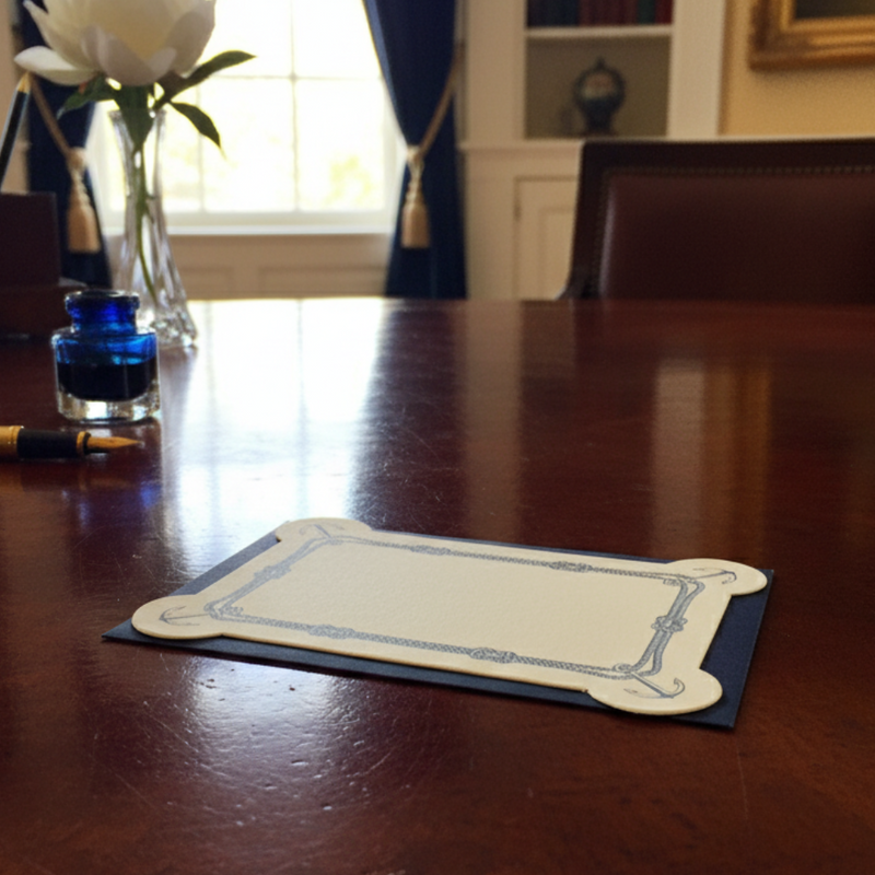 Letterpress Note Card & Envelope Set