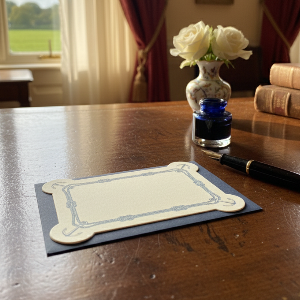 Letterpress Note Card & Envelope Set