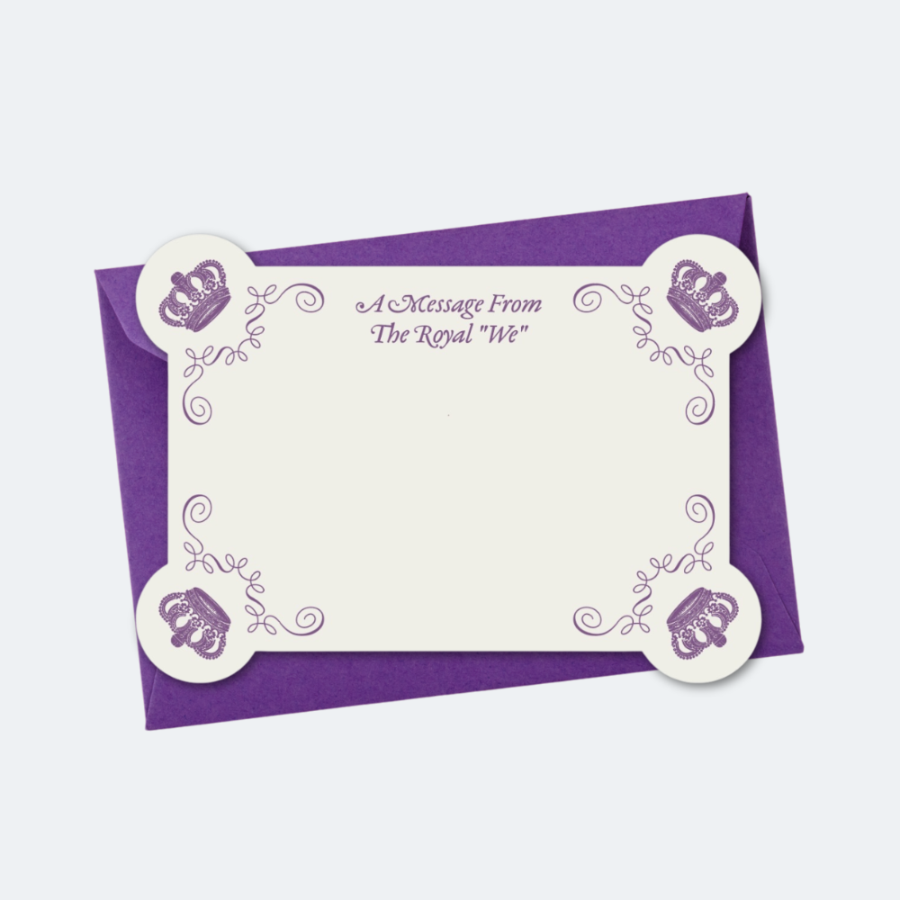 Letterpress Note Card & Envelope Set