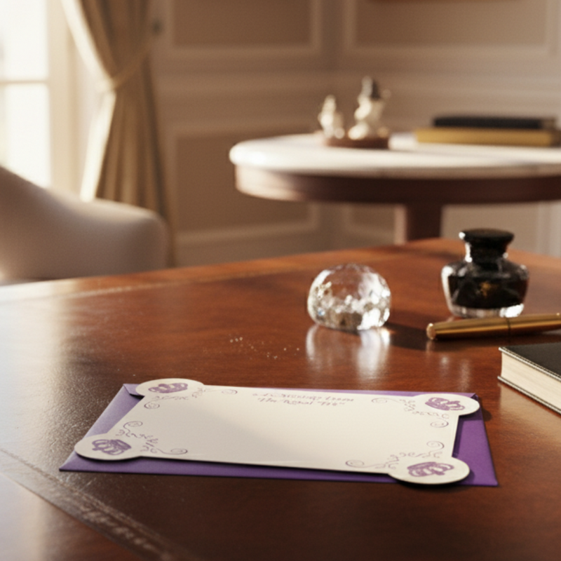 Letterpress Note Card & Envelope Set