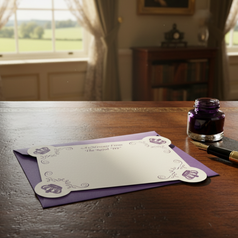 Letterpress Note Card & Envelope Set