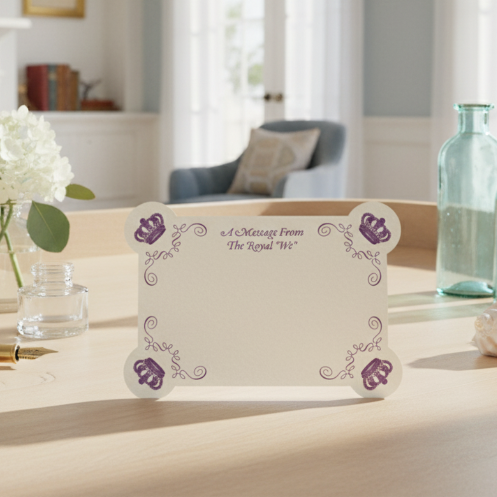 Letterpress Note Card & Envelope Set