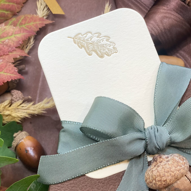 Petite Letterpress Note Cards