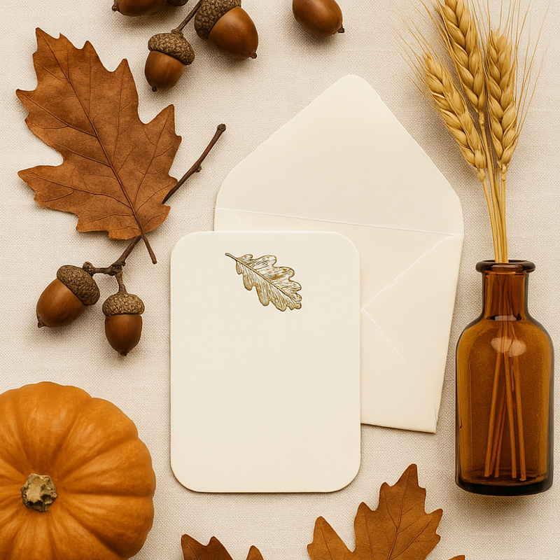 Petite Letterpress Note Cards