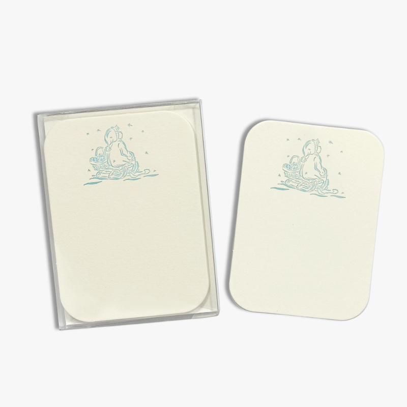 Petite Letterpress Note Cards