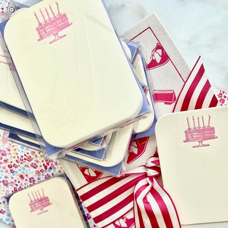 Petite Letterpress Note Cards