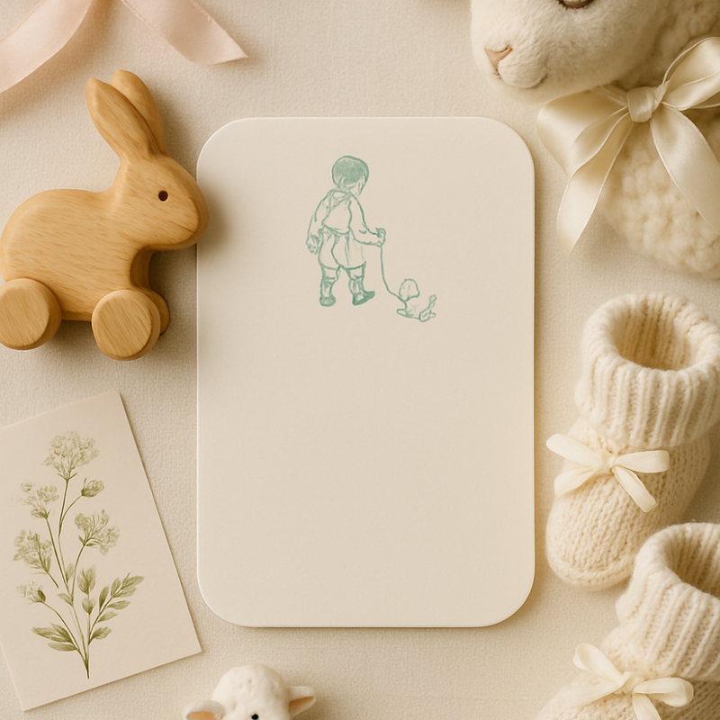 Petite Letterpress Note Cards