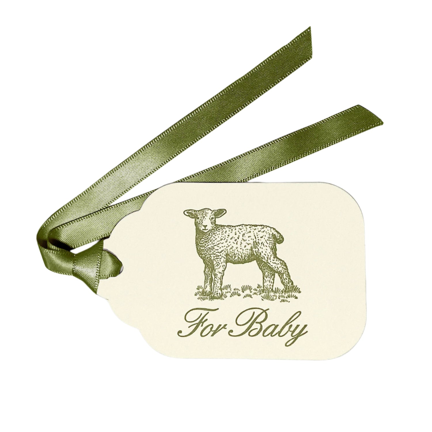 For Baby Lamb Gift Tags