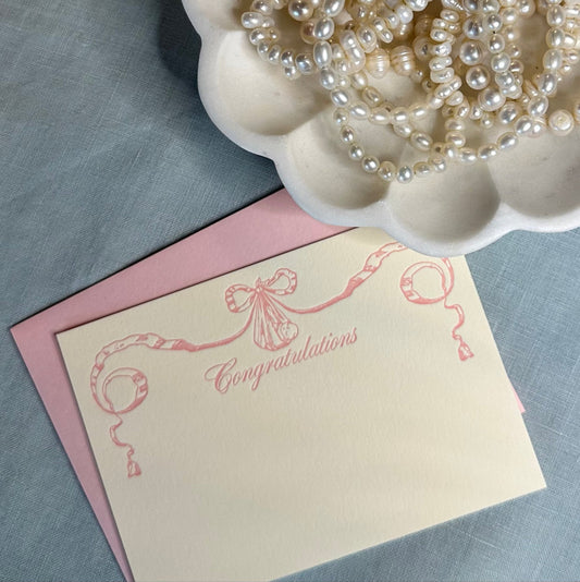 Baby Blush Stationery
