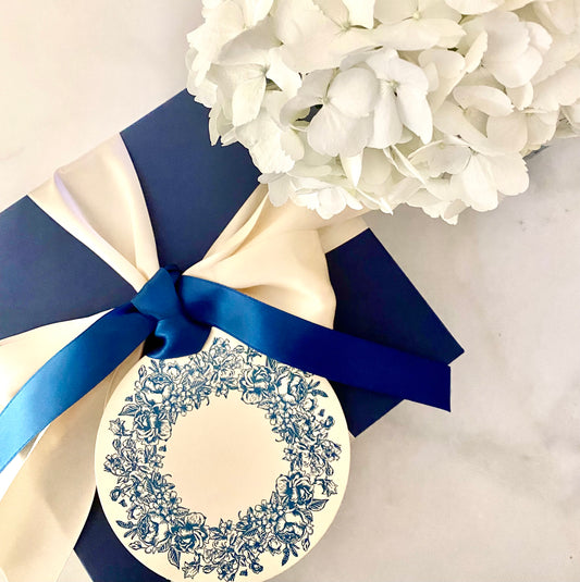 Floral Wreath Grand Tag