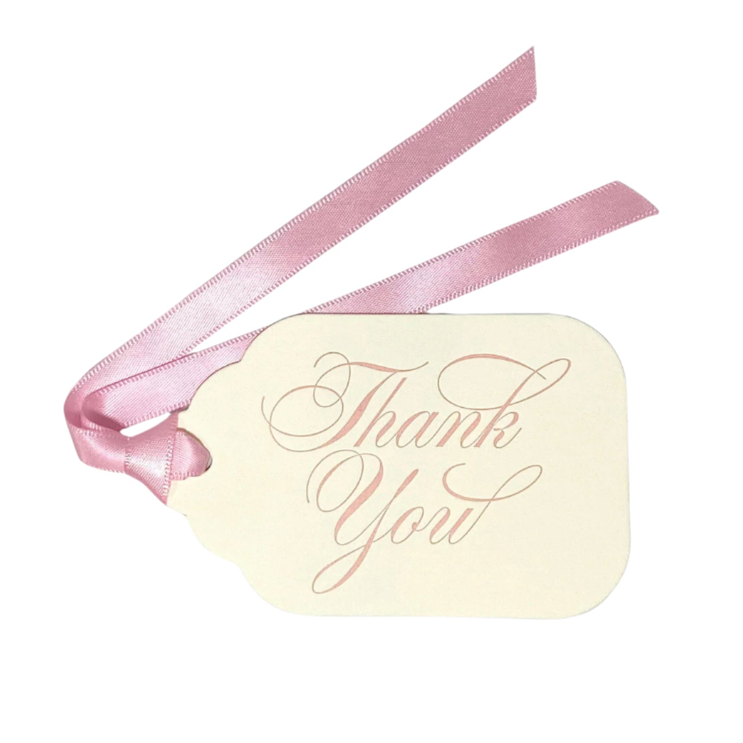 Thank You Pink Gift Tags